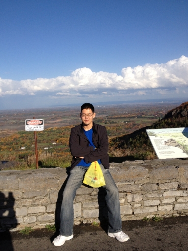 Tony at Thacher State Park