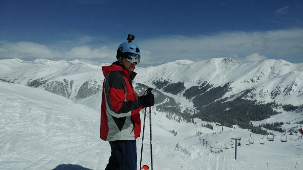 Tony skiing at Arapahoe Basin