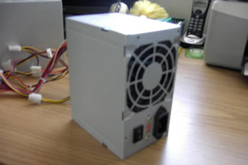 Another shot of the old power supply Another shot of the old power supply