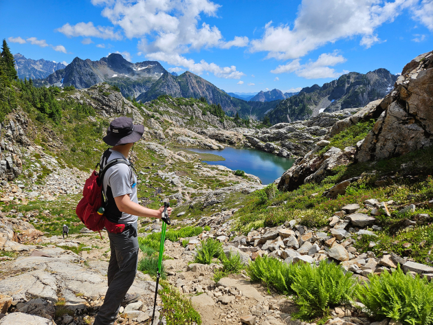 Tony at Gothic Basin