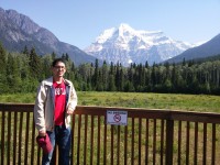 Tony at Mount Robson