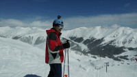 Tony skiing at Arapahoe Basin