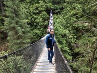 Tony at Lynn Canyon Park