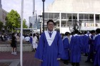 Tony at his high school graduation ceremony