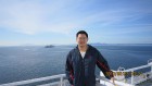 Tony on the Ferry
