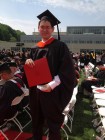 Tony at his Master Graduation
